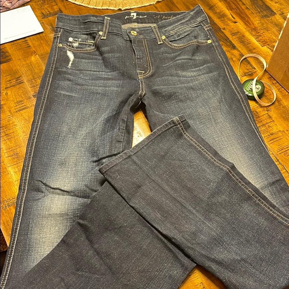 7 for all Mankind Blue Jeans